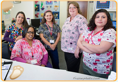 Front Desk at Pediatric Associates of Alexandria